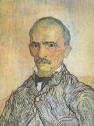 Vincent Van Gogh Portrait of Trabuc,an Attendant at Saint-Paul Hospital (nn04) France oil painting artist